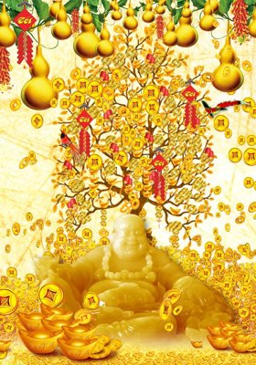 File in trần File tranh đứng lối vào TD2534 (bản gốc) bầu trời