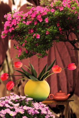 Tải file File tranh đứng lối vào TD2782 (ảnh gốc) độ phân giải 300dpi