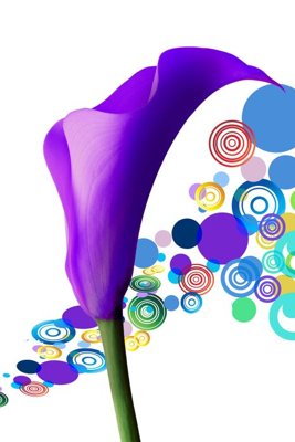 File in ấn cao cấp File tranh đứng lối vào TD2887 (file gốc)