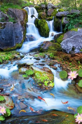 File gốc File tranh đứng lối vào TD3001 (cho in ấn) từ kho Filetranh