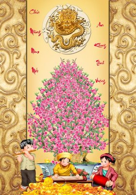 Tải file File tranh đứng lối vào TD3017 (ảnh gốc) độ phân giải 300dpi