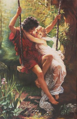 File gốc in ấn File tranh đứng lối vào TD3176 (sẵn sàng tải về)