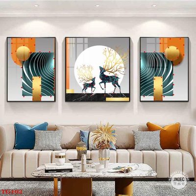 File ảnh File tranh bộ in tráng gương hiện đại TG102 (gốc) in backdrop sự kiện