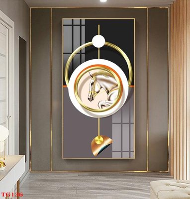 File tranh trang trí File tranh bộ in tráng gương hiện đại TG136 (tải file gốc)