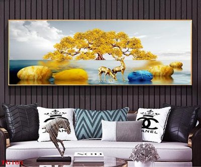 Tải file File tranh bộ in tráng gương hiện đại TG165 (gốc) làm file thiết kế