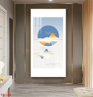 File ảnh File tranh bộ in tráng gương hiện đại TG172 (gốc) dùng in Pano