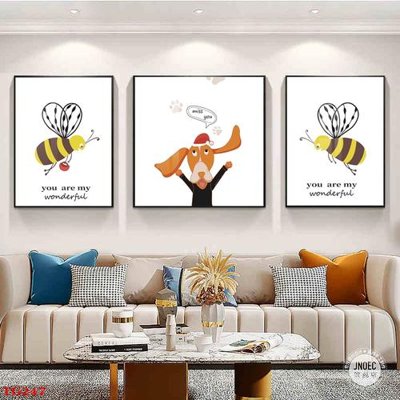 File tranh ảnh gốc File tranh bộ in tráng gương hiện đại TG247 dùng cho in khổ lớn