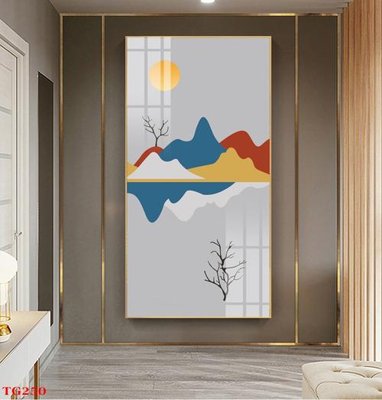 Tải file File tranh bộ in tráng gương hiện đại TG250 (gốc) chủ đề tôn giáo