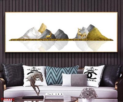 File gốc File tranh bộ in tráng gương hiện đại TG316 (in mica) làm quà tặng