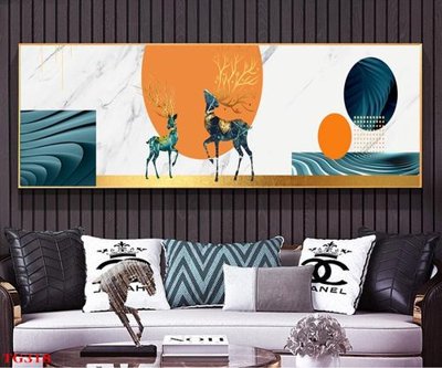 Hình ảnh file gốc in lụa File tranh bộ in tráng gương hiện đại TG318