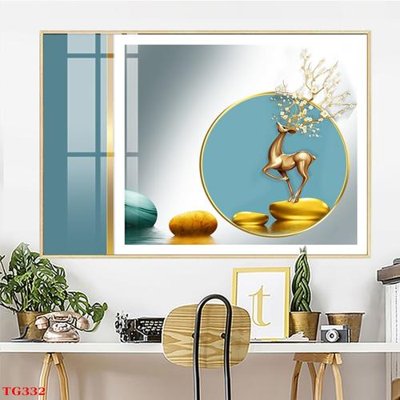 File gốc File tranh bộ in tráng gương hiện đại TG332 (dành cho trang trí nội thất)