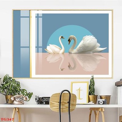 File gốc File tranh bộ in tráng gương hiện đại TG347 (PSD/TIFF) độ phân giải cao