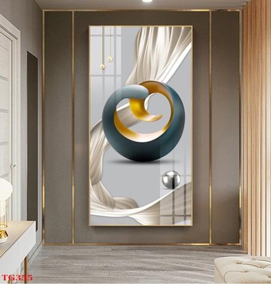 File tranh File tranh bộ in tráng gương hiện đại TG355 (gốc) chủ đề thiên nhiên