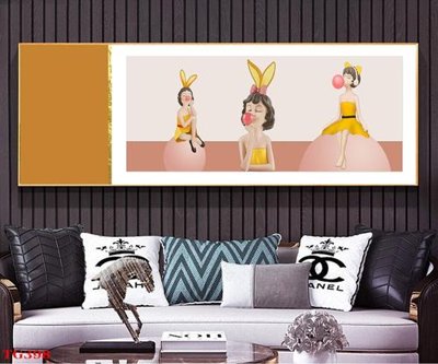 File gốc File tranh bộ in tráng gương hiện đại TG398 (ảnh chi tiết) để in trần