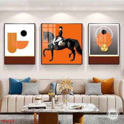 File in trần File tranh bộ in tráng gương hiện đại TG447 (bản gốc) hoa văn