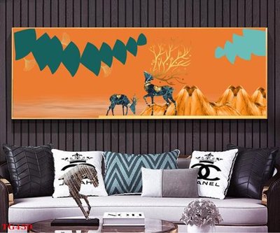 Tải file gốc File tranh bộ in tráng gương hiện đại TG459 dùng cho in ấn