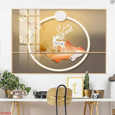 File PSD in ấn File tranh bộ tráng gương hiện đại TG5040 (chất lượng cao)