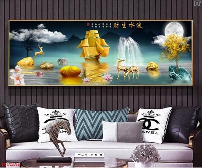 File gốc File tranh bộ tráng gương hiện đại TG5254 (in lụa) chi tiết cao