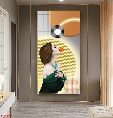 File in trần File tranh bộ tráng gương hiện đại TG5372 (bản gốc) phong cảnh