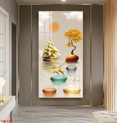 Tải file gốc File tranh bộ tráng gương hiện đại TG5445 dùng cho in ấn