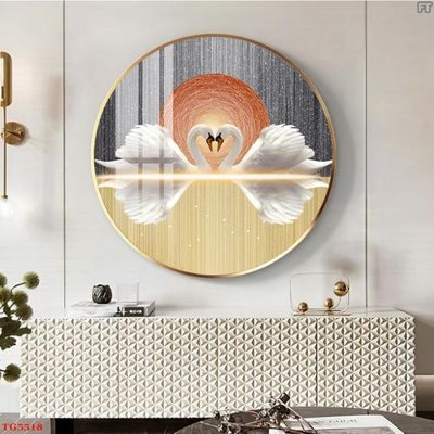 File gốc File tranh bộ tráng gương hiện đại TG5518 (in lụa) cao cấp