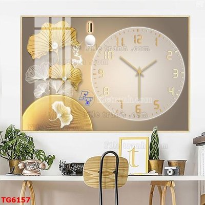 File ảnh File bộ tranh treo tráng gương TG6157 (gốc) dùng in Pano
