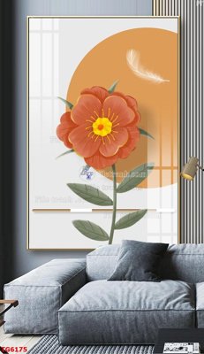 File gốc in mica File bộ tranh treo tráng gương TG6175 chất lượng