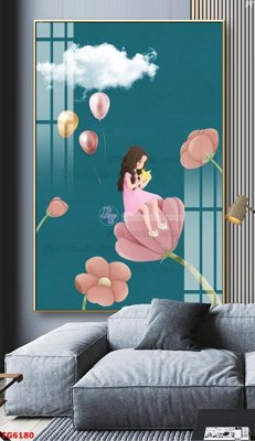 Download file tranh File bộ tranh treo tráng gương TG6180 (file gốc PSD)