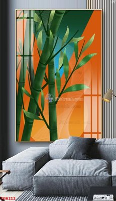 File gốc in ấn File bộ tranh treo tráng gương TG6212 chuẩn màu CMYK