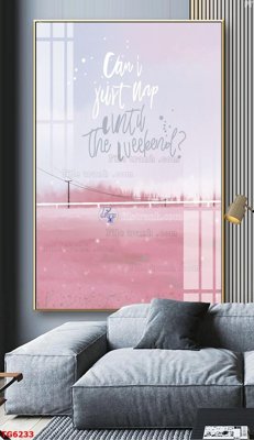 File ảnh File bộ tranh treo tráng gương TG6233 (gốc) in decal dán tường