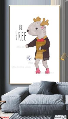 File tranh File bộ tranh treo tráng gương TG6240 (gốc) in film