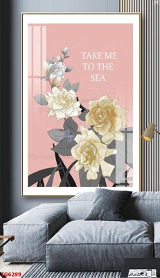 Ảnh gốc File bộ tranh treo tráng gương TG6299 (độ nét cao) in mica