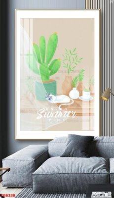 File tranh File bộ tranh treo tráng gương TG6330 (gốc) in trên kính