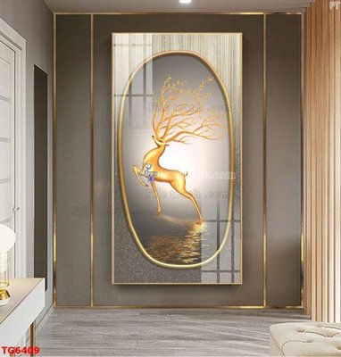 File gốc File bộ tranh treo tráng gương TG6409 (in mica) làm quà tặng