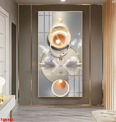 File gốc File bộ tranh treo tráng gương TG6411 (in 3D) nghệ thuật