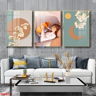 File gốc File bộ tranh treo tráng gương TG6477 (AI/EPS) cho in ấn