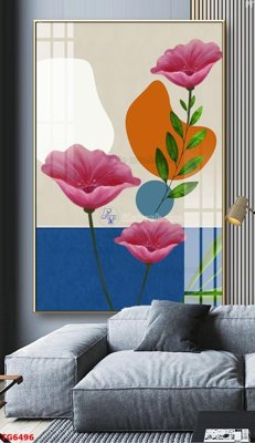 File in trần File bộ tranh treo tráng gương TG6496 (bản gốc) 5D