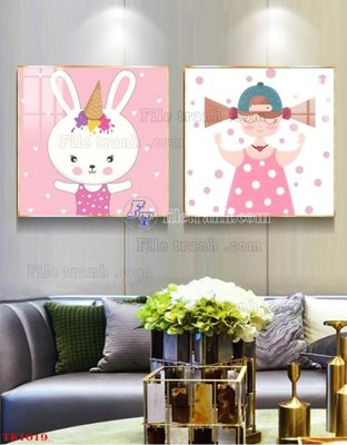 Download file File tranh bộ in tráng gương hiện đại TK1019 (gốc) in mica ốp bếp