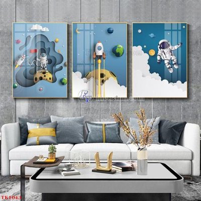 File gốc File tranh bộ in tráng gương hiện đại TK1043 (cho in ấn) từ Filetranh.com