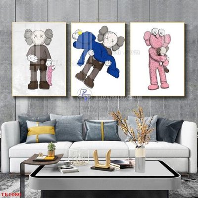 File tranh gốc File tranh bộ in tráng gương hiện đại TK1089 (bản đẹp) độc quyền