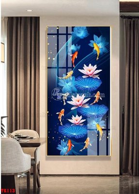 File ảnh File tranh hiện đại pha lê gương hot TK113 (gốc) cho trang trí nội thất
