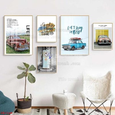 Ảnh gốc File tranh bộ in tráng gương hiện đại TK1148 (độ nét cao) in mica