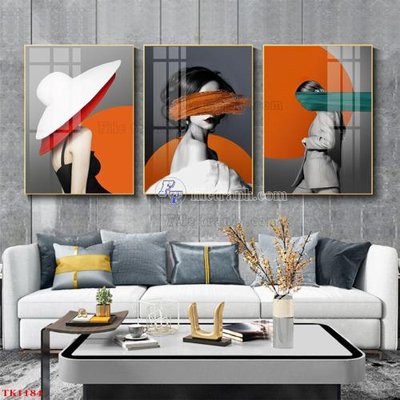 File tranh File tranh bộ in tráng gương hiện đại TK1184 (ảnh gốc) chi tiết rõ ràng