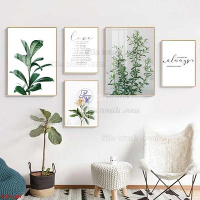 Tệp tin gốc File tranh bộ in tráng gương hiện đại TK1188 (dùng cho in ấn) chuyên nghiệp