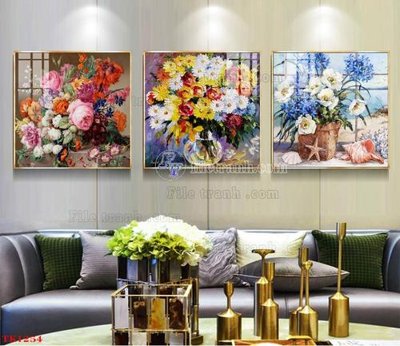 File in trần File tranh bộ in tráng gương hiện đại TK1254 (bản gốc) trời sao