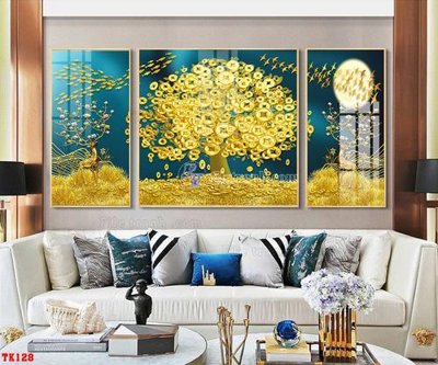 Tải file gốc File tranh hiện đại pha lê gương hot TK128 (bản PSD) đầy đủ layer