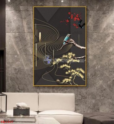 File gốc File tranh bộ in tráng gương hiện đại TK1317 (in mica) làm bảng hiệu