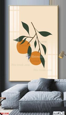 File gốc File bộ tranh treo tráng gương TK1338 (vector) cho in ấn