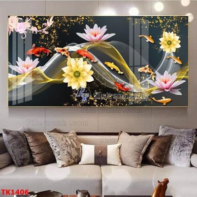 Tải file File bộ tranh treo tráng gương TK1406 (PSD) cho in tranh 3D