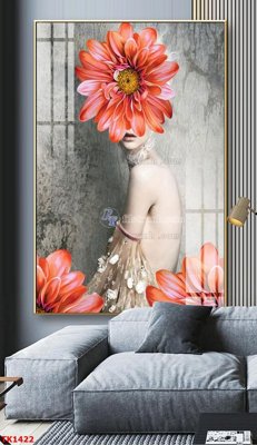 File tranh File bộ tranh treo tráng gương TK1422 (ảnh gốc) sắc nét hoàn hảo